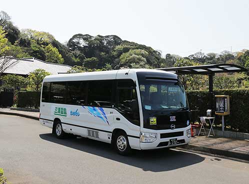 無料送迎車